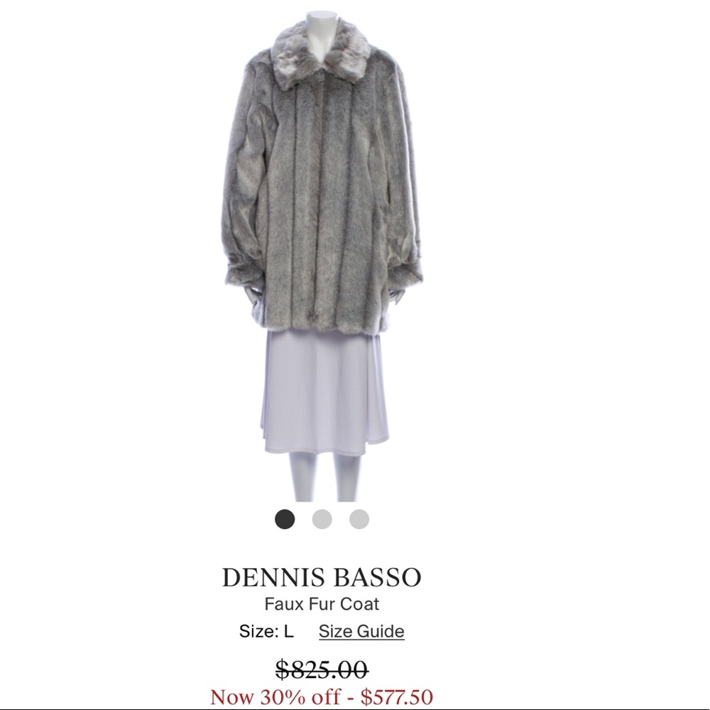 Dennis basso coat